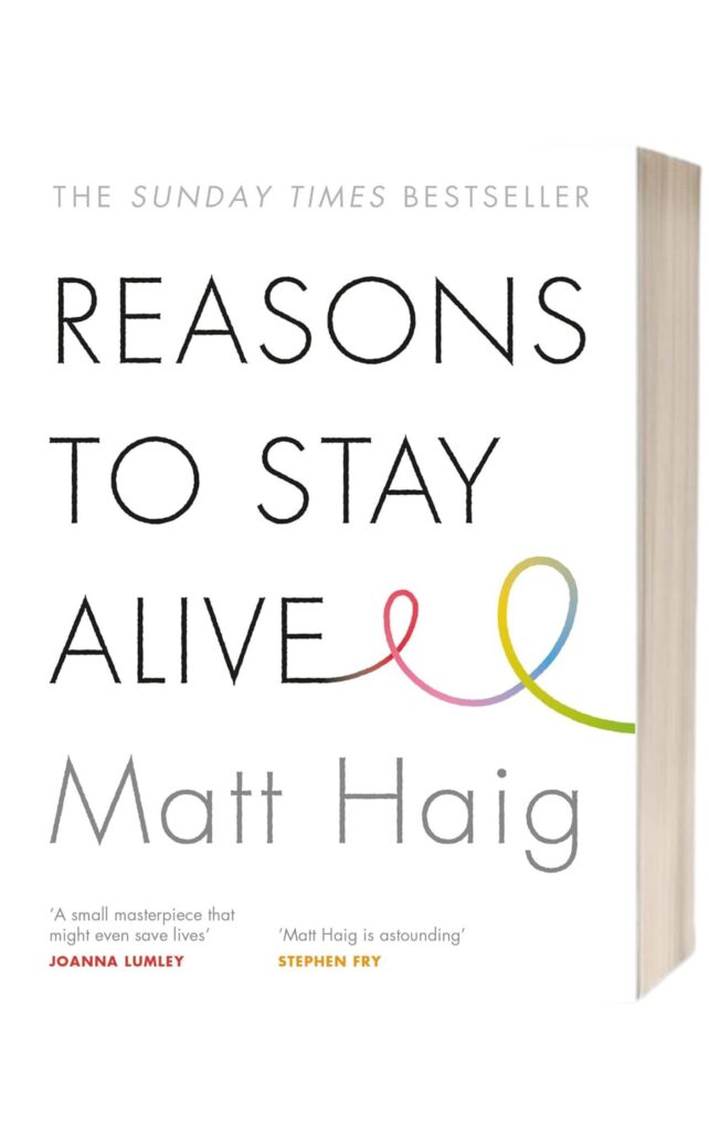 Reasons to Stay Alive Mental Health Books