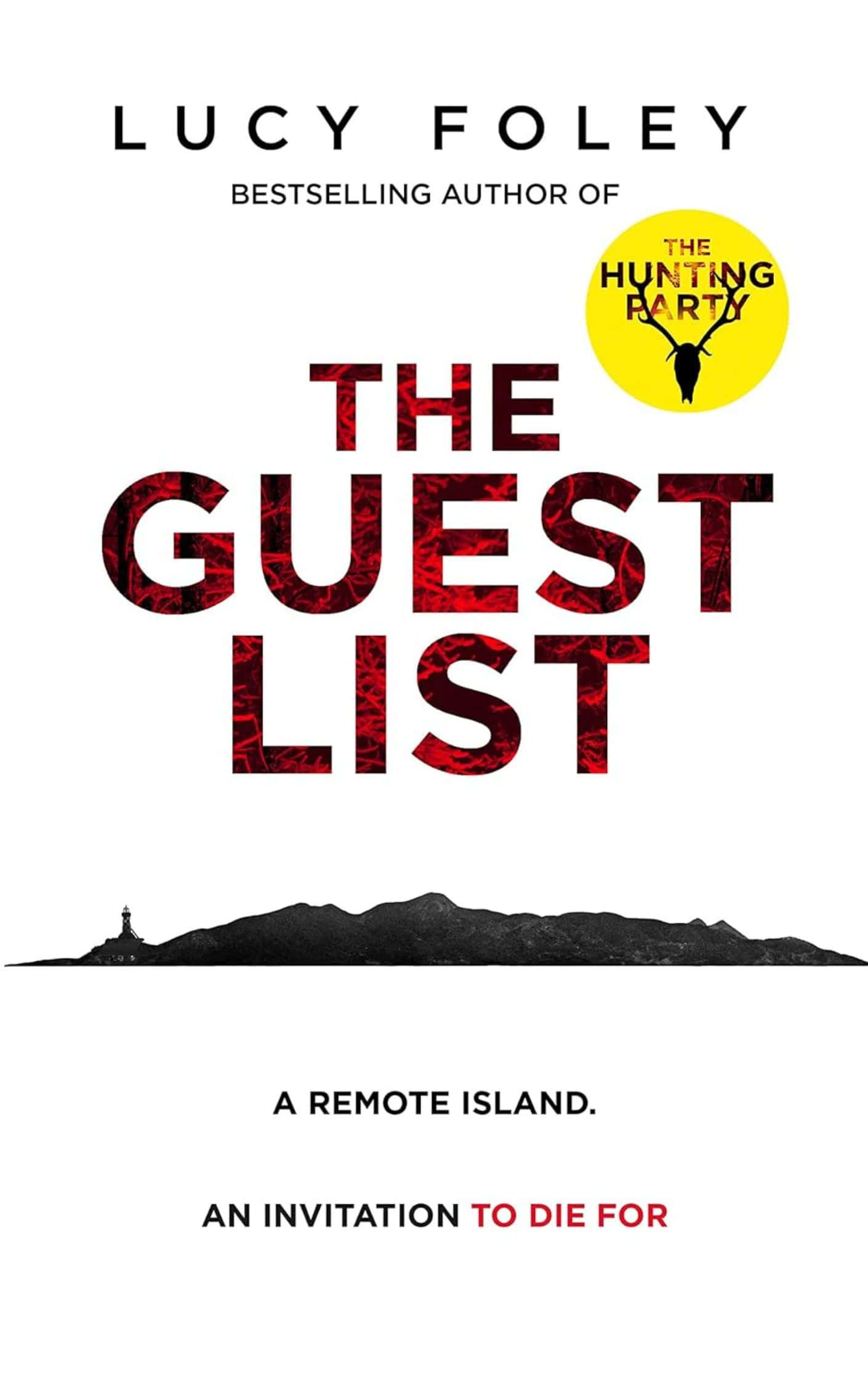 The Guest list Crime Thriller Mystery Book