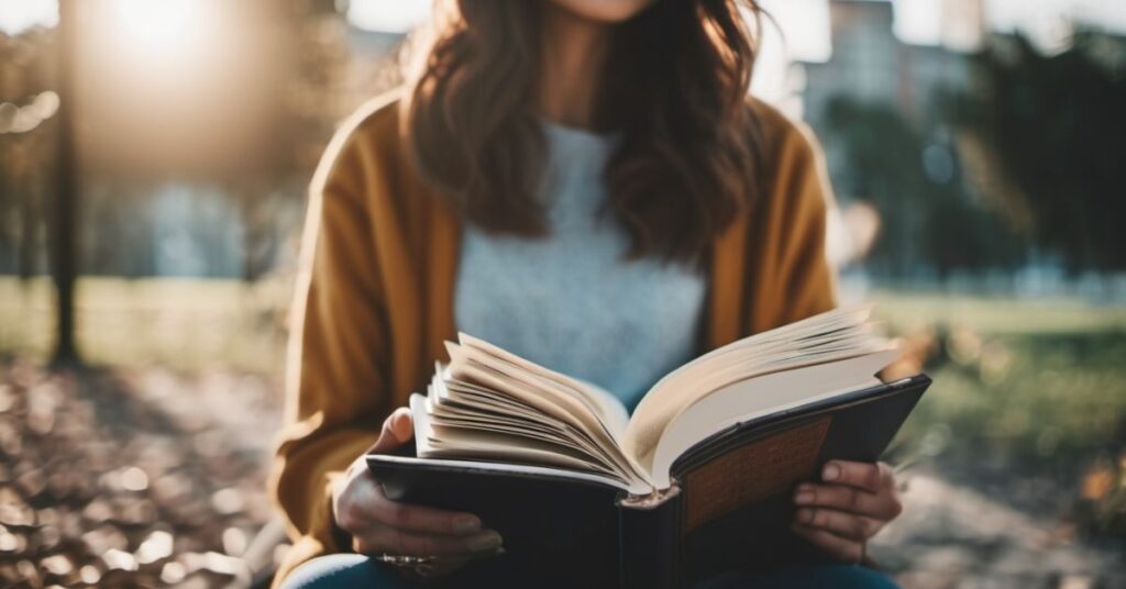 Women Reading Mental Health Books