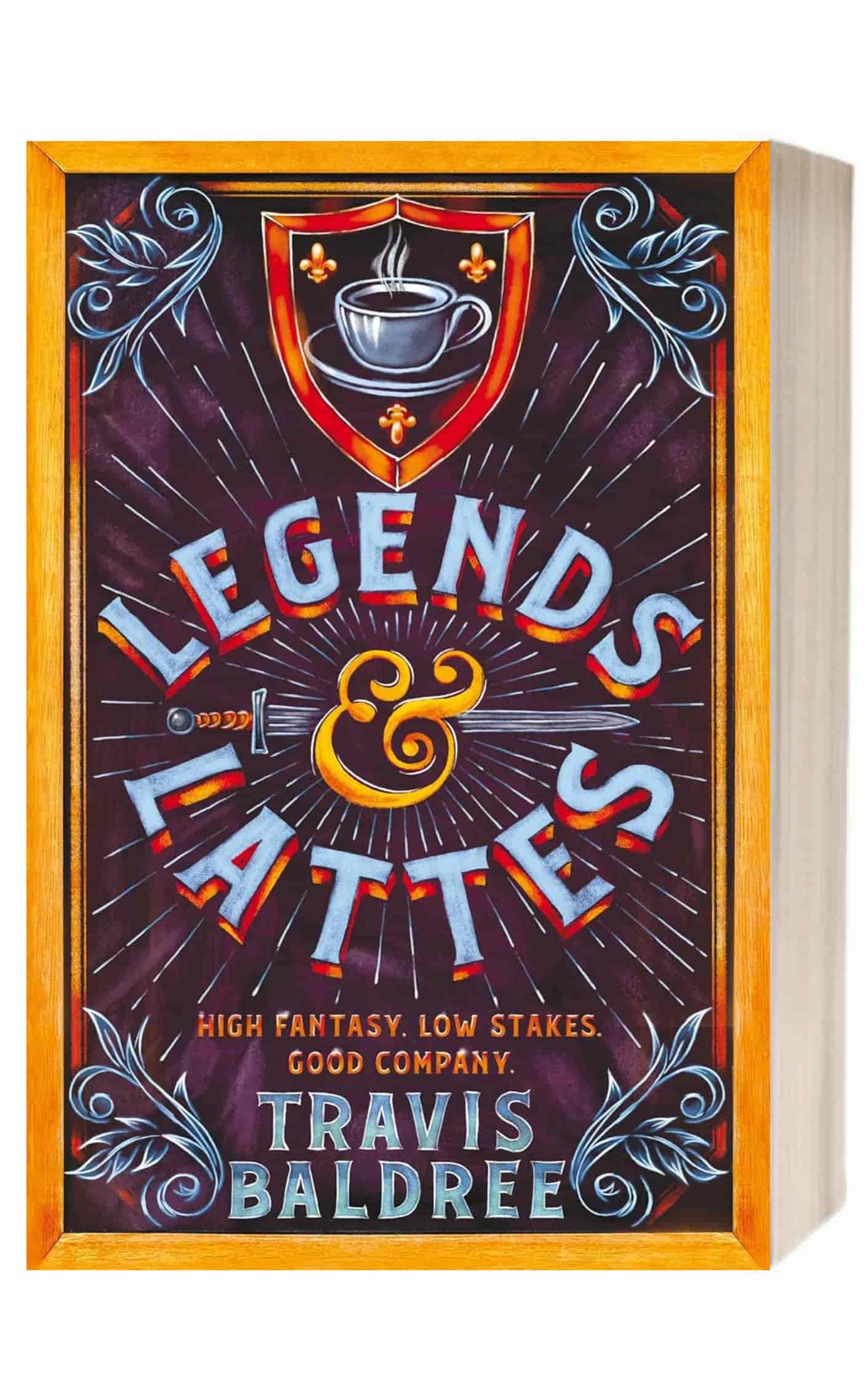 Legends & Lattes by Travis Baldree - Cozy Fantasy Books