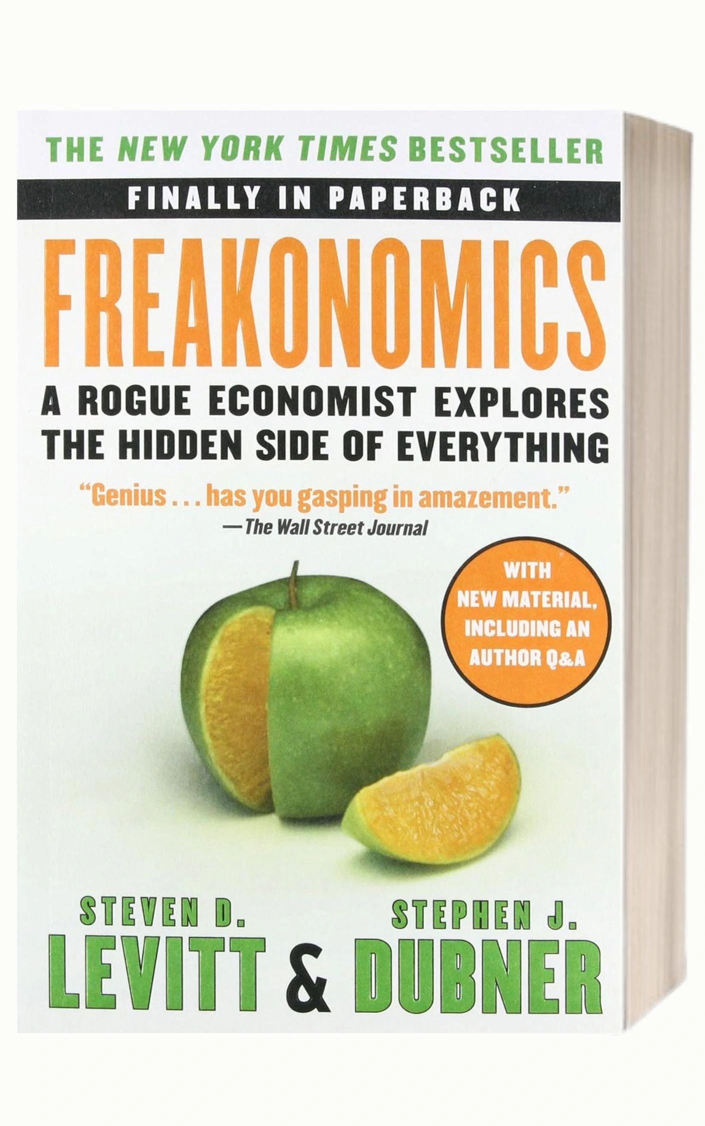 Freakonomics by Steven D. Levitt & Stephen J. Dubner