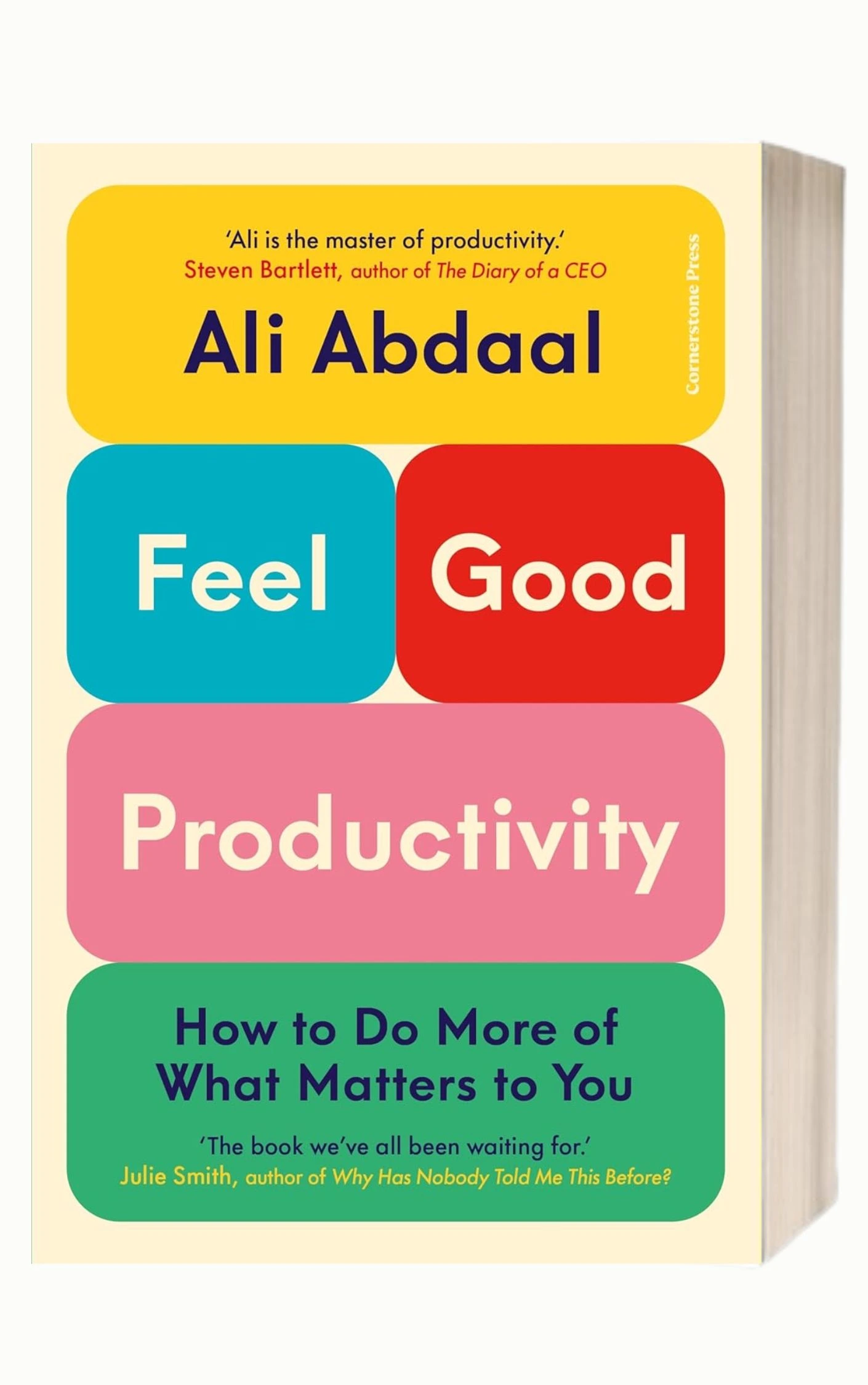 Feel-Good Productivity by Ali Abdaal Top Productivity Books