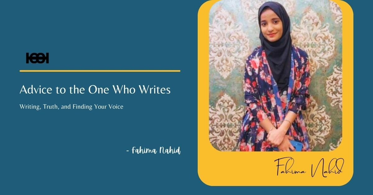 You are currently viewing Advice to the One Who Writes